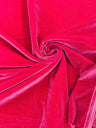 Glitter Stretch Velvet Fabric - 58" Width, Glitter Finish, 2-Way Stretch (1 Yard)