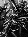 Glitter Stretch Velvet Polyester Spandex Fabric - Glitter, 58" Width (1 Yard)