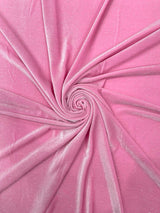 Glitter Stretch Velvet Polyester Spandex Fabric - Glitter, 58" Width (1 Yard)