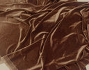 Glitter Stretch Velvet Polyester Spandex Fabric - Glitter, 58" Width (1 Yard)