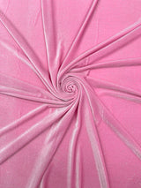 Glitter Stretch Velvet Polyester Spandex Fabric - Glitter, 58" Width (1 Yard)