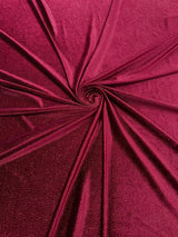 Glitter Stretch Velvet Polyester Spandex Fabric - Glitter, 58" Width (1 Yard)