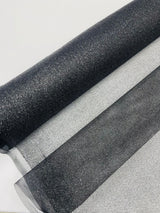 Glitter Tulle Mesh Fabric - Sparkle Shimmer, 58" Width (1 Yard)