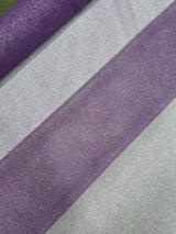 Glitter Tulle Mesh Fabric - Sparkle Shimmer, 58" Width (1 Yard)