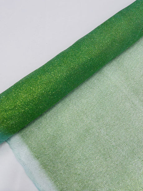 Glitter Tulle Mesh Fabric - Sparkle Shimmer, 58" Width (1 Yard)