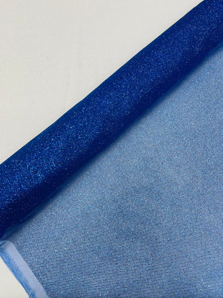 Glitter Tulle Mesh Fabric - Sparkle Shimmer, 58" Width (1 Yard)