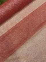 Glitter Tulle Mesh Fabric - Sparkle Shimmer, 58" Width (1 Yard)