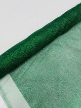 Glitter Tulle Mesh Fabric - Sparkle Shimmer, 58" Width (1 Yard)