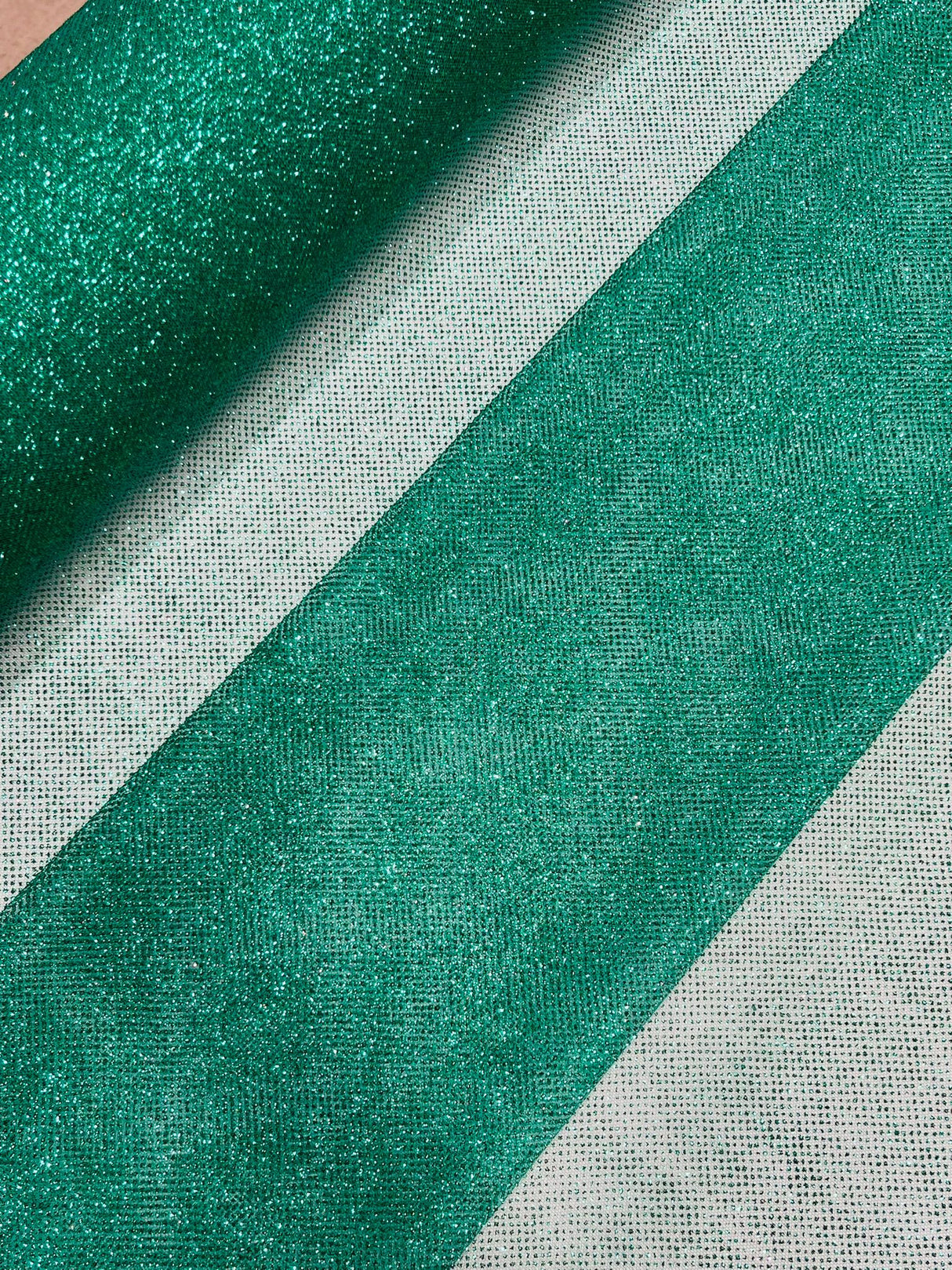 Glitter Tulle Mesh Fabric - Sparkle Shimmer, 58" Width (1 Yard)