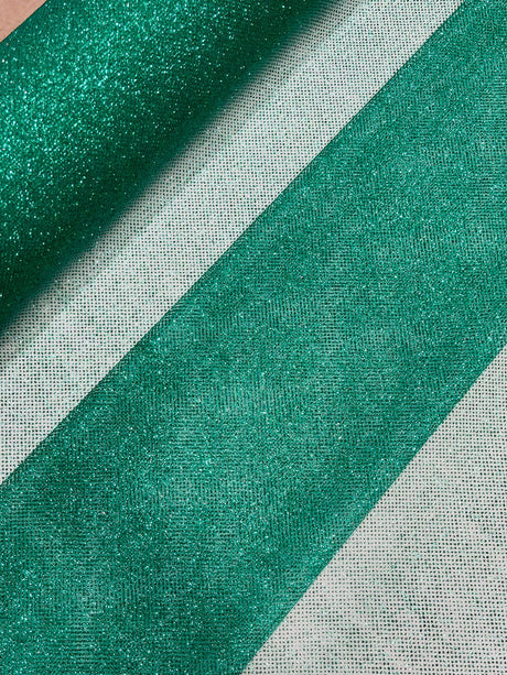 Glitter Tulle Mesh Fabric - Sparkle Shimmer, 58" Width (1 Yard)