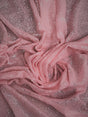 Pink Glitz Sequins Polyester Fabric - Pink Mini Metallic Disc Sequins, 52/54" Width
