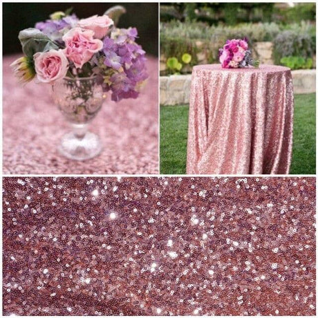 Glitz Mesh Sequins Polyester Fabric - 3Mm Glitter Sequins, 52" Width, Multiple Colors (1 Yard)