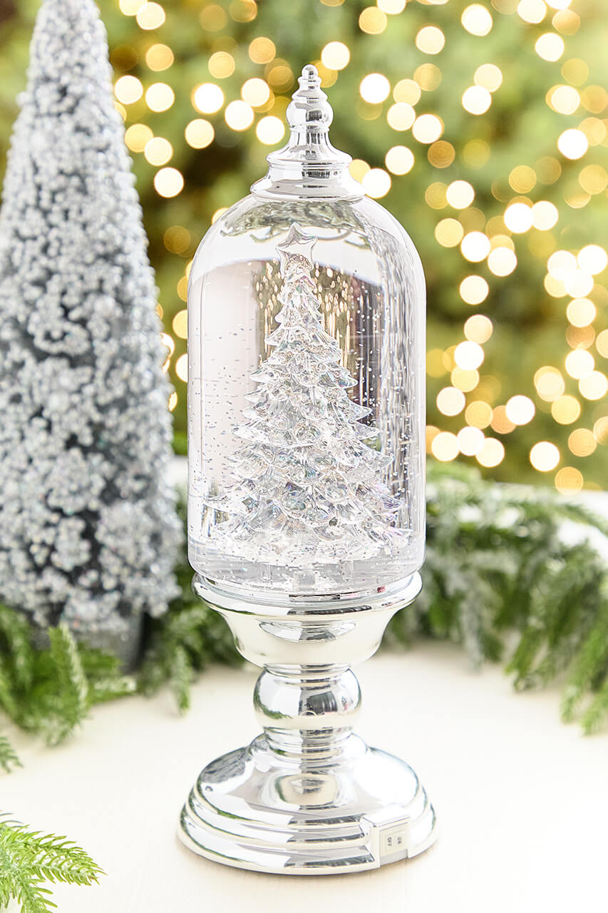 13" Lighted Acrylic Tree
