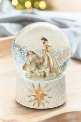 6.3" Holy Family Snow Globe