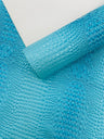 Glossy Two Tone Gator Vinyl Fabric - Alligator Faux Leather, 54" Width (1 Yard)