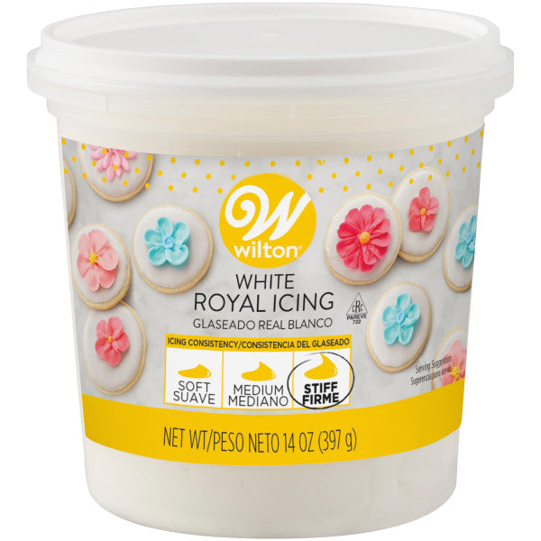 Wilton Ready-to-Use White Royal Icing – 14 oz.