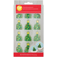Wilton Royal Icing Christmas Tree Decorations, 12-Count