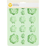Wilton Silicone Succulents Candy Mold, 14-Cavity