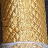 Polyester Quilted Padded Fabric - Quilted Padded Design, Black, Gold, Pink, Red, White, Yellow, 58-60" Width (1 Yard)