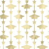 Graduation Photo Booth Backdrop Gold Foil