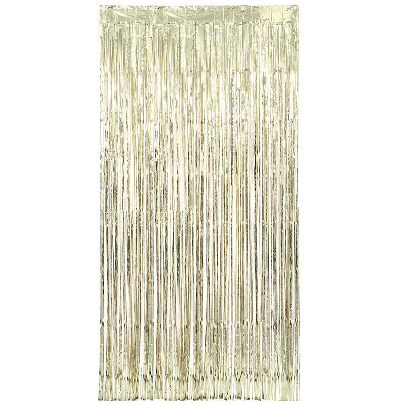 Gold Fringe Door Curtain