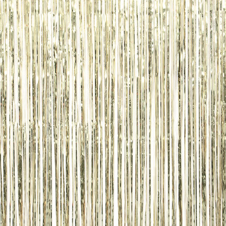 Gold Fringe Door Curtain