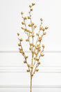 30” Mini Pomegranate Glitter - Gold