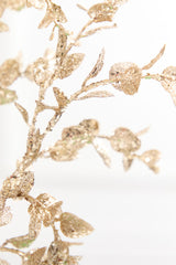 28" Champagne Leaves Spray