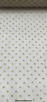 1 Roll Sparkling Tulle Ribbon 6 Inch Wide Silver or Gold Glitter Tulle for Decorations 10 Yard Length