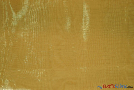 Mirror Organza Polyester Fabric - Sheer, Soft And Smooth, 58/60" Width (Continuous Yards & By Bolt)