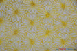 Open Weave Metallic Rose Mesh Polyester Fabric - Silver And Gold, Scalloped Edge, 52" Wide (1 Yard)