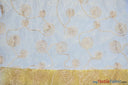 Donatello Organza Embroidery Fabric - Embroidered Floral Sheer, 54" Width, Multiple Colors (1 Yard)