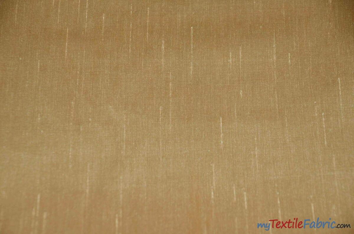IFR Extra Wide Dupioni Silk 100 Percent Polyester Faux Dupioni Fabric - Multiple Colors, 120" Wide (1 Yard)