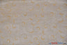Swirl Organza Polyester Fabric - Embroidered Swirl Sheer, 52/54" Width, Multiple Colors (1 Yard)