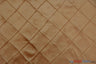 Taffeta Pintuck Fabric - 4" X 4" Diamond Pattern, 58" Width, Multiple Colors (1 Yard)