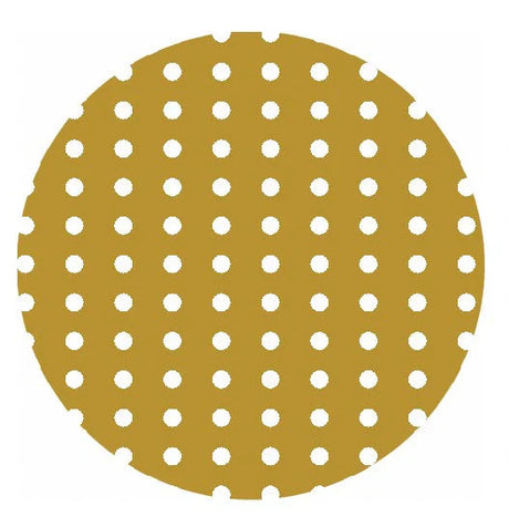 Vent Hole Vinyl Fabric - Gold, Heat Transfer, 20" Width (1 Foot)