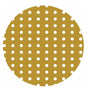 Vent Hole Vinyl Fabric - Gold, Heat Transfer, 20" Width (1 Foot)