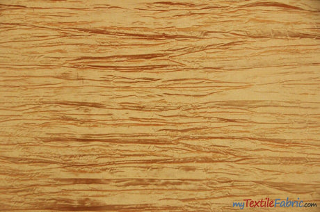 Crease Taffeta Crush Taffeta Polyester Fabric - Crushed Texture, 50/52" Width (Continuous Yards Or By Bolt)