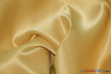 Stretch Matte Satin Peau De Soie Polyester Fabric - Solid, 58/60" Width (1 Yard)