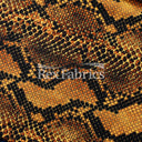 Serpent Nylon Spandex Fabric - Multiple Colors, Snakeskin Print, 58/60" Width (1 Yard)