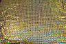Hologram Quad Sequins Polyester Fabric - Holographic Square Sequins, 40" Width, 7 Colors (1 Yard)