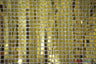 Quad Sequins Polyester Fabric - Square Sequins, Multiple Colors, 45" Wide (1 Yard)