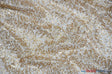Spider Web Sequins Polyester Fabric - Metallic Web Sequins, Sheer, 54" Wide (1 Yard)