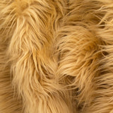 1 Yard Luxury Shaggy Faux Fur Fabric Soft Plush Cozy Home Decor 60 Inch Width
