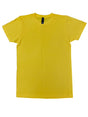 Lucky Friends 1001 100% Cotton Fabric - Gold, Round Neck T-Shirt, 4.2 Oz, Tubular, No Side Seams (1 Unit)