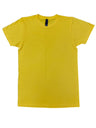 Lucky Friends 1001 100% Cotton Fabric - Gold, Round Neck T-Shirt, 4.2 Oz, Tubular, No Side Seams (1 Unit)