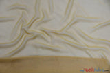 Polyester Chiffon Fabric - Super Soft, Flowy, Sheer, 58/60" Width, 100% Polyester (By The Continuous Yards & Bolts)