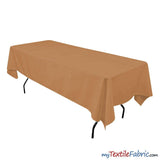 Banquet Polyester Fabric - 60" X 108", Solid Color Tablecloth, 180 GSM (By Piece)