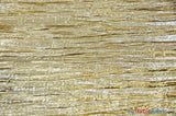 Crush Lame Metallic Polyester Fabric - Metallic Crease Crinkled, 52" Width (1 Yard)