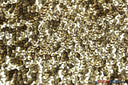 Gatsby Sequins Polyester Fabric - 6Mm Flat Sewn Sequins On Mesh, 52" Width, Multiple Colors (1 Yard)